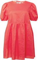 Glamorous Curve jurk Watermeloen Rood-16 (44)