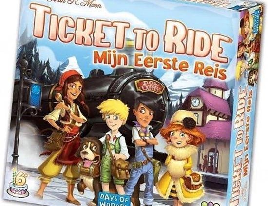 Thumbnail van een extra afbeelding van het spel Ticket to Ride Mijn Eerste Reis - Bordspel