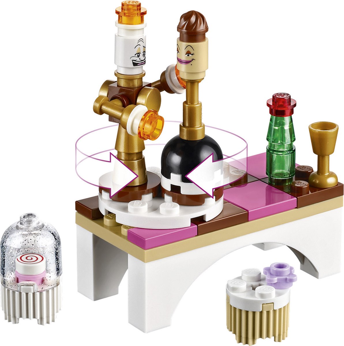 LEGO Disney Belle's Betoverde Kasteel -41067 — afbeelding 11