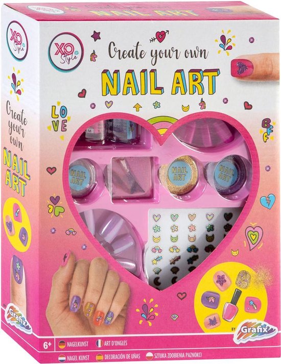 Create your own Nail Art | maak je eigen nagellak voor kinderen | Speelgoed  voor... | bol.com