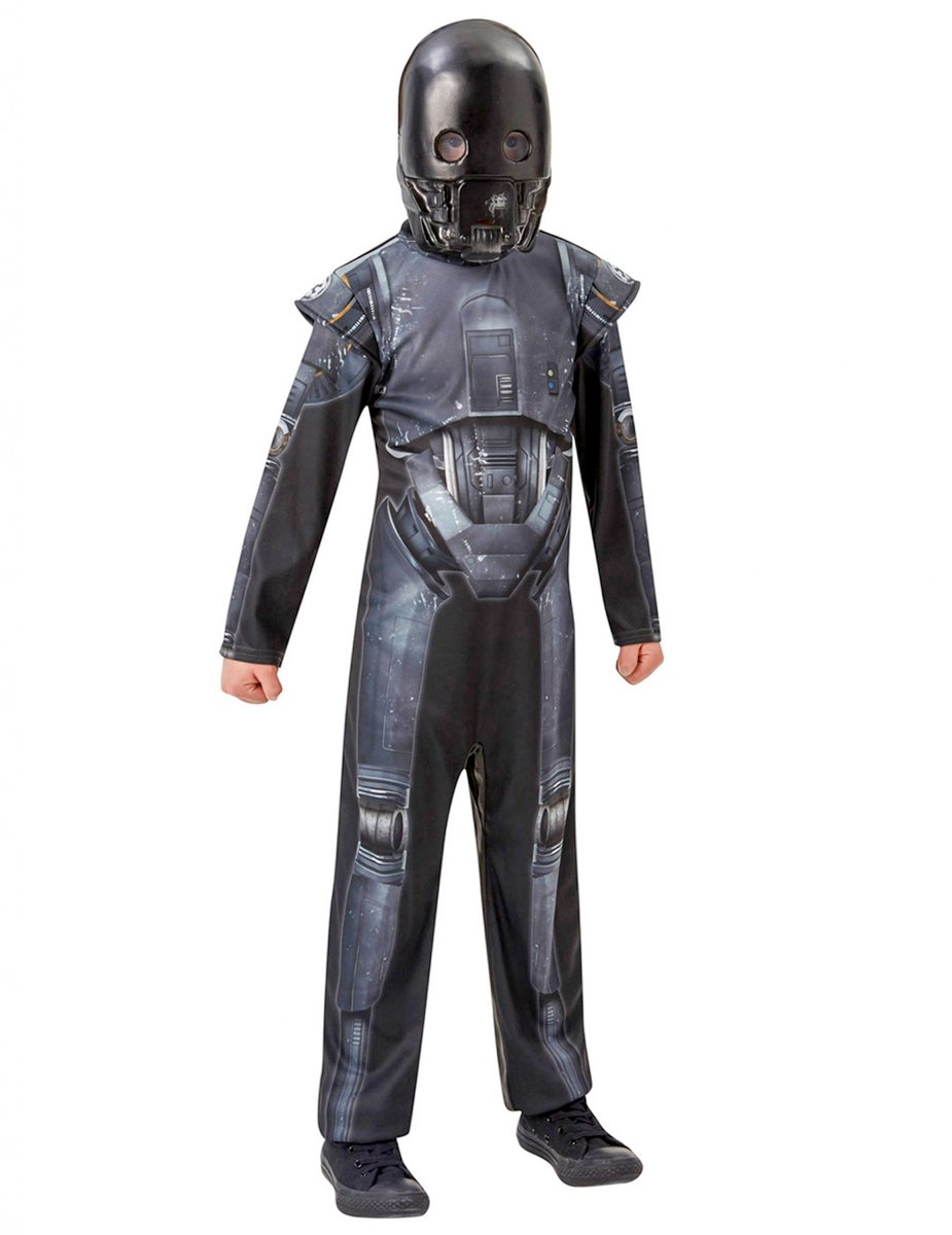 Star Wars K-2SO Droid Classic - Kostuum Kind - Maat L - 128/140 - Carnavalskleding