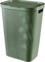 Curver Infinity Dots Wasbox - 60L - Groen - 100% Recycled