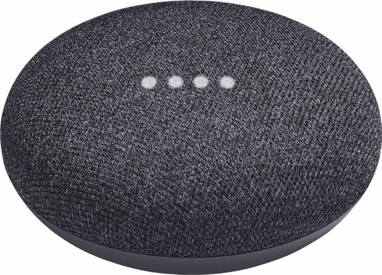 Google Nest Mini - Smart Speaker / Zwart / Nederlandstalig - Google Nest