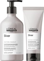 L'Oréal Silver shampoo en conditioner 300ml + 200ml