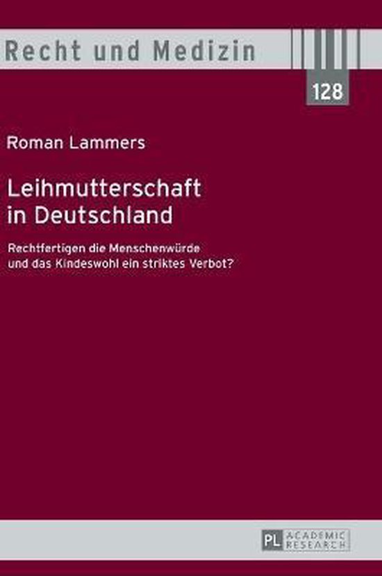 Leihmutterschaft in Deutschland - cover