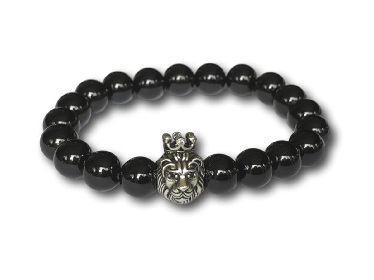 Kralen armband Lion King Black Onyx