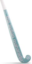 The Indian Maharadja Indoor Solid mint [wood]-36.5 inch Hockeystick Unisex - lichtgroen-aluminium