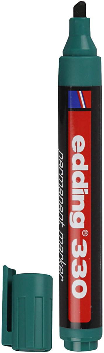 Edding 330 Marker, lijndikte 1-5 mm, groen, 1 stuk