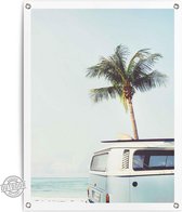 Tuinposter Strand Summer Vibe 80x60 cm Canvas - Reinders