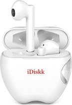 iDiskk i55 Volledig Draadloze Oordopjes Gaming Earbuds- In-ear Bluetooth Draadloos  - Wit