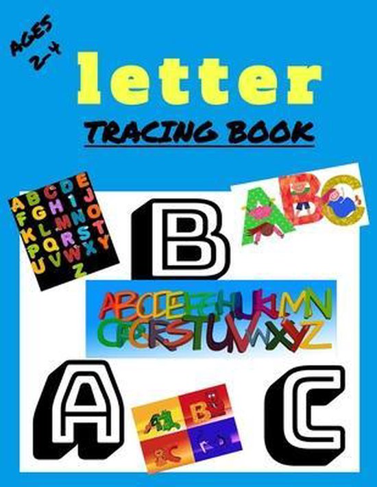 Letter tracing book - cover