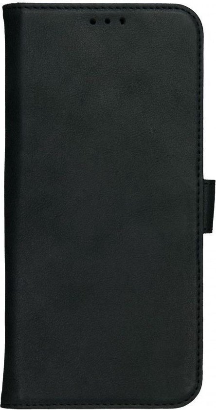 Étui Rosso Deluxe Samsung Galaxy S21 FE Étui en Cuir véritable Zwart