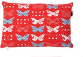 In The Mood Lendekussen Butterfly 45 x 30 cm - Div kleuren - 2 stuks - Rood
