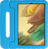 Hoes Geschikt voor Samsung Galaxy Tab A7 Lite Hoes Kinder Hoesje Kids Case Shockproof Cover - Hoesje Geschikt voor Samsung Tab A7 Lite Hoesje Kidscase - Blauw