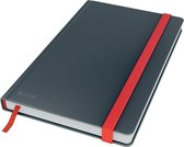 Leitz Cosy Notitieboek A5 Soft Touch Gelijnd - Notitieboek Hard Cover - Ideaal voor Thuiskantoor/Thuiswerken - Fluweel Grijs