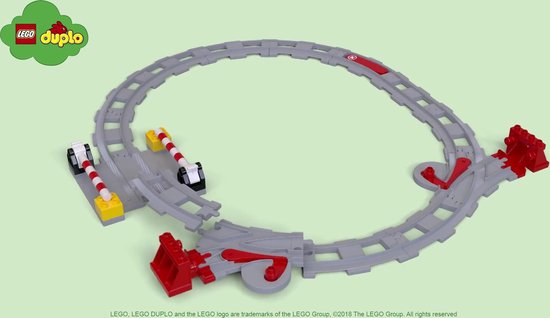 Soldes LEGO Duplo - Les rails du train (10882) 2024 au meilleur prix sur
