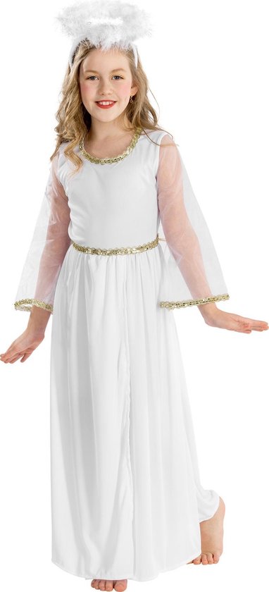 dressforfun - meisjeskostuum betoverende engel 116 (5-7y) - verkleedkleding  kostuum... | bol.com