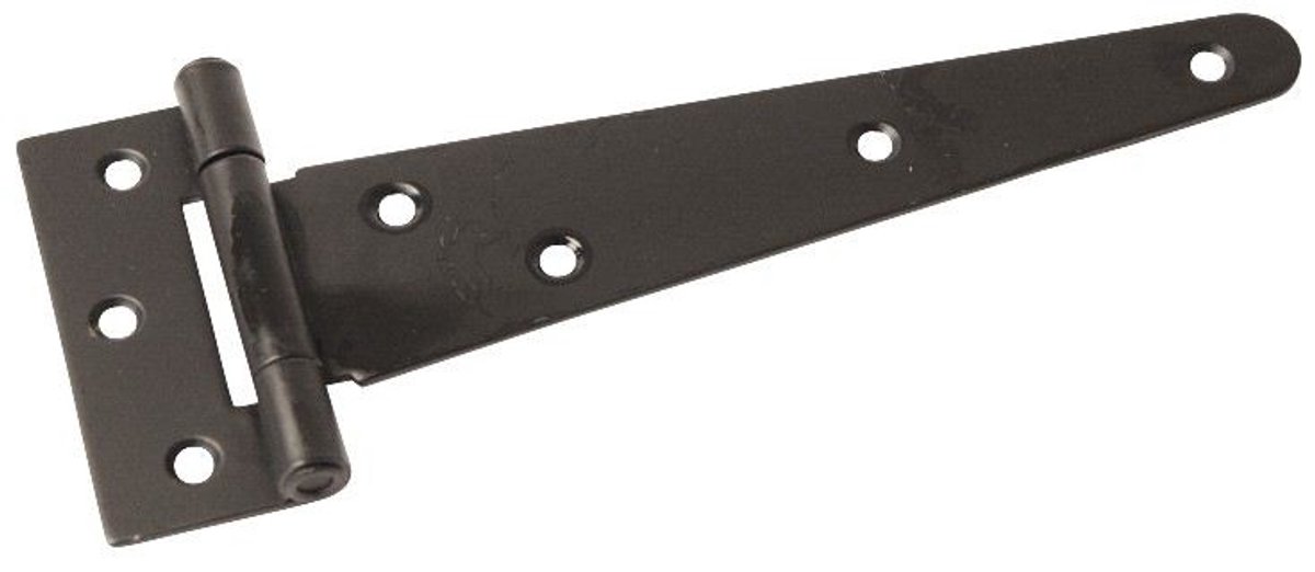 Waelbers - Staartscharnier - 300mm - Zware uitvoering - Zwart