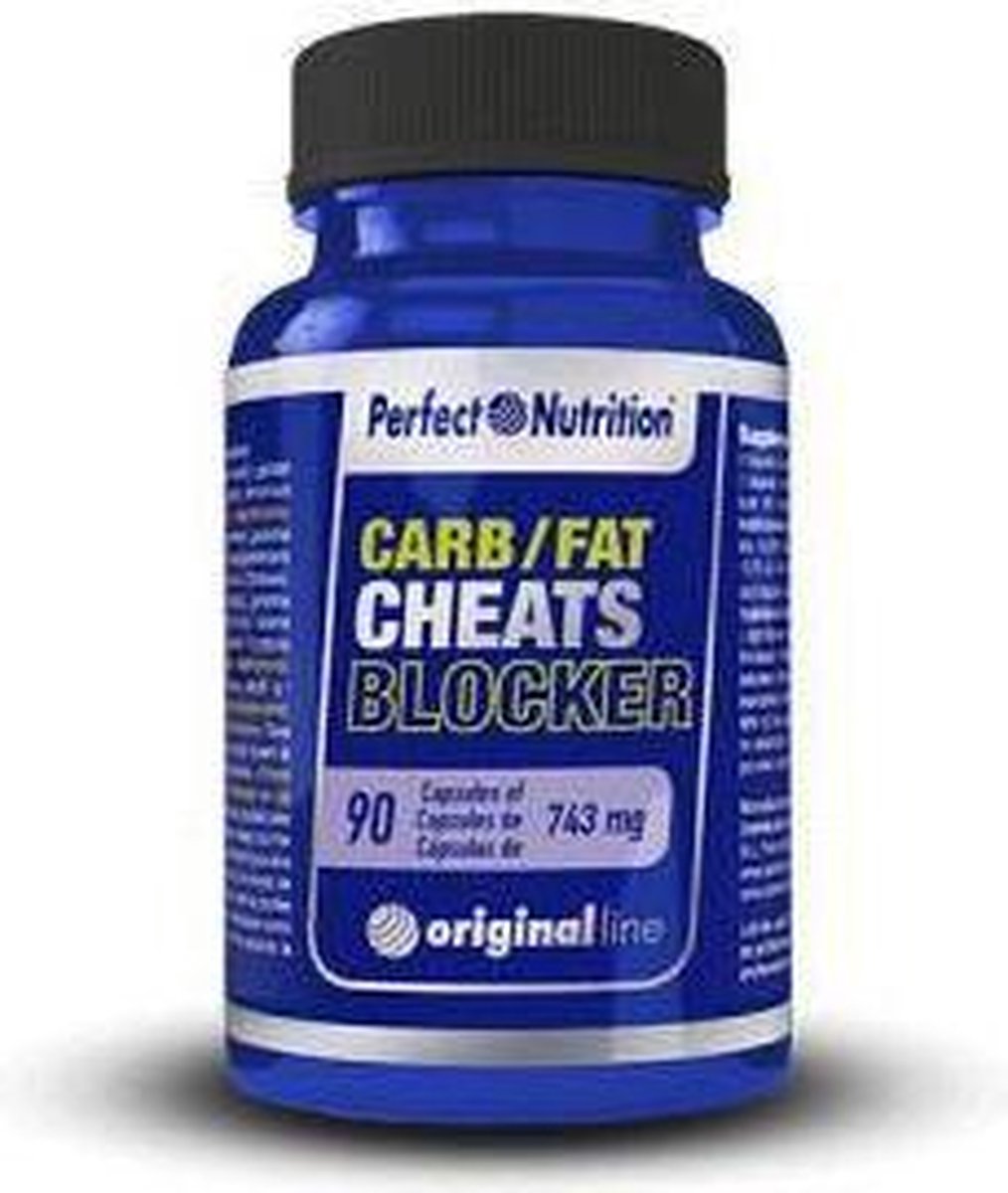 Perfect Nutrition Cheats Blocker Carb & Fat 90 Capsules 743 Mg