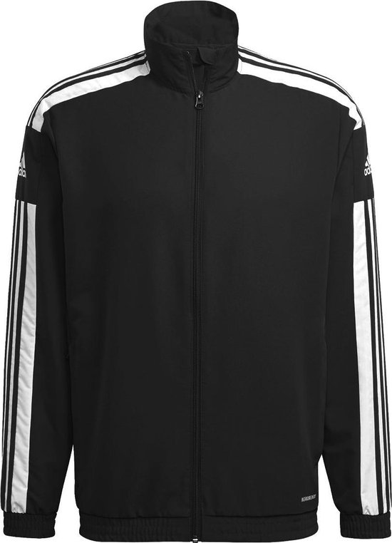 Adidas - Squadra 21 PRE Jacket - Presentatiejack Zwart - Zwart