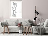 Poster - Wavy Lines-30x45