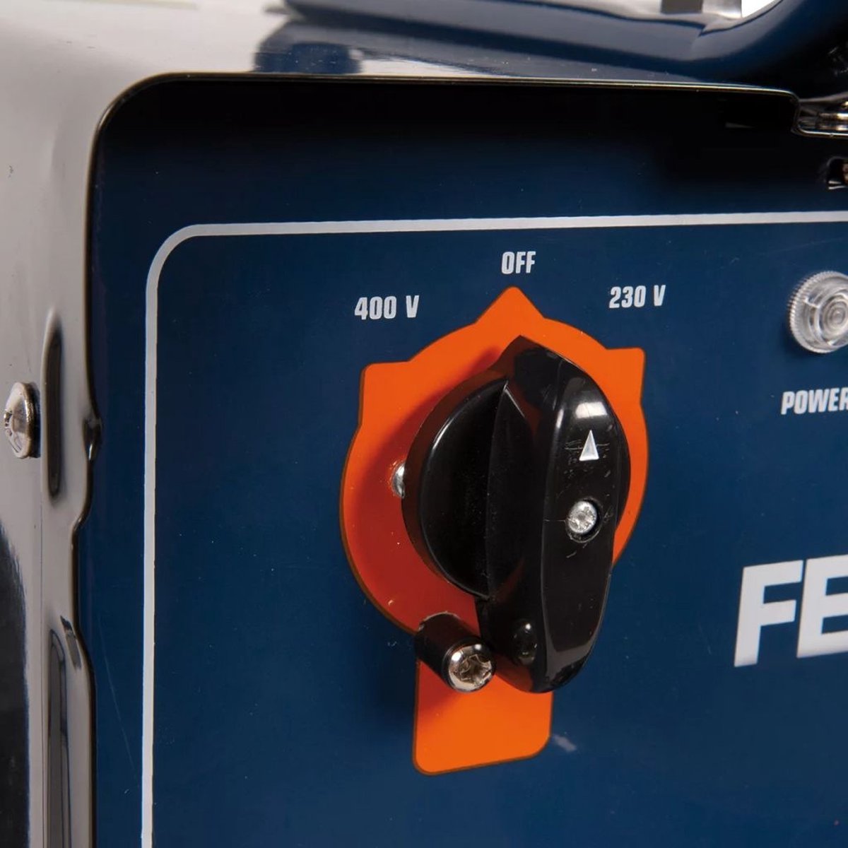 FERM - WEM1035 - Lasapparaat - 55-160 Ampere - 230V - of - 400V - Overhittingsbeveiliging - Inclusief - Bikhamer - Laskap - Krachtig - Booglasapparaat - Lasapparaat elektrode - Lasapparaat electrisch - Krachtstroom lasser - 400 Volt – foto 3