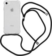 iPhone 7 hoesje met koord transparant shock proof case