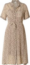 IVY BEAU Tinde Jurk - Brown/Multi-Colour - maat 38