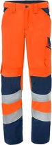 HAVEP Werkbroek High Visibility 80228 - Fluo Oranje/Donker Denim - G28