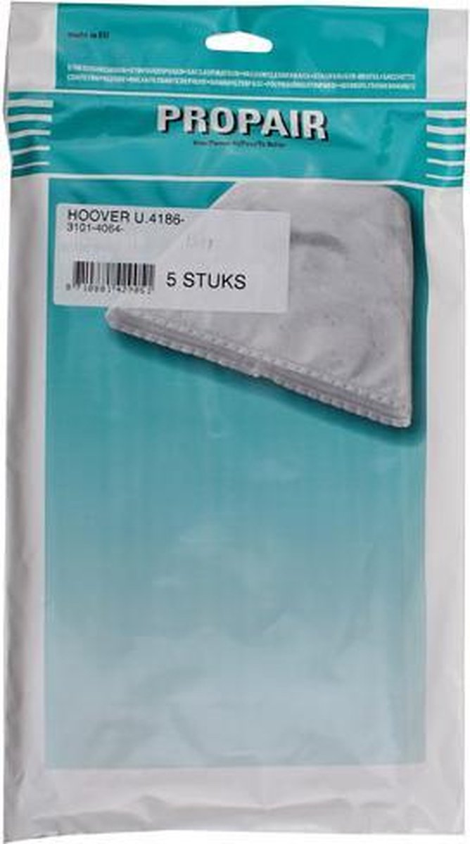 STOFZUIGERZAK S4186 U3101 5 STUKS - Geschikt voor Hoover