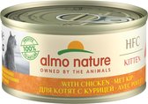 Almo Nature Kitten - Poulet - Nourriture pour chats - 24 x 70 g