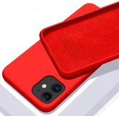 iPhone 7/8/SE 2020/SE 2022 Rood TPU Telefoonhoesje Soft Case Back Cover