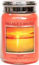 Village Candle Large Jar Sunrise