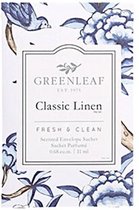 Greenleaf Geurzakje Classic Linen 9 Cm Hout Blauw