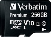 Verbatim Premium U1 flashgeheugen 256 GB MicroSDXC UHS-I Klasse 10