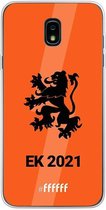 Samsung Galaxy J7 (2018) Hoesje Transparant TPU Case - Nederlands Elftal - EK 2021 #ffffff