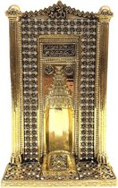 Islamitische Decoratie Mihrab Esma ul Husna Goud