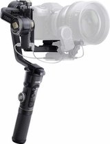 ZHIYUN YSZY017 CRANE 2S 3-assige handheld gimbal bluetooth camerastabilisator met statief + snelkoppelingsplaat voor DSLR-camera, belasting: 500 g (zwart)