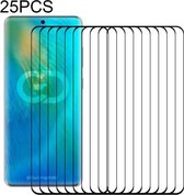 Voor Huawei P50 Pro + 25 PCS 3D gebogen rand Volledig scherm gehard glasfilm (zwart)