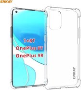 Voor OnePlus 9R ENKAY Hat-Prince Helder TPU schokbestendig hoesje Zachte antislip hoes