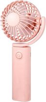 Handheld USB Portable Shaking Desktop Mini Fan (Cherry Powder)