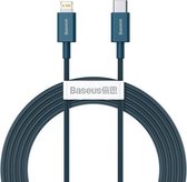Baseus Superior-serie CATLYS-C03 PD 20W USB-C / Type-C naar 8-pins interface Snelle oplaadgegevenskabel, kabellengte: 2m (blauw)