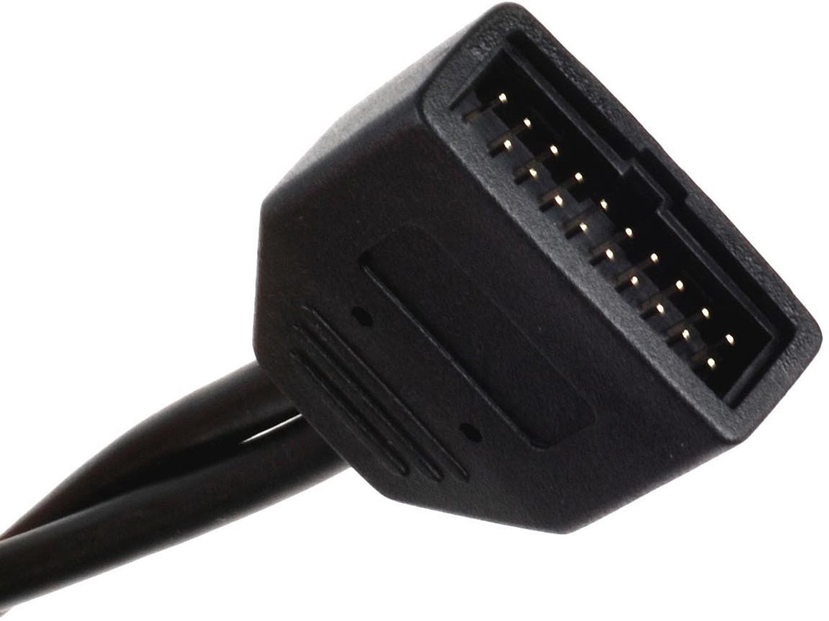 SilverStone G11303050-RT, USB 2.0 (intern) 9pin > USB 3.0 (intern) 19pin adapter thumbnail 3