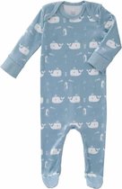Baby pyjama Met Voet Walvis - Blauw