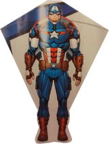 Cerf-volant - Captain America - 80x56cm