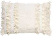 Dutch Decor Sierkussen Fara 40x60 cm White - Neige