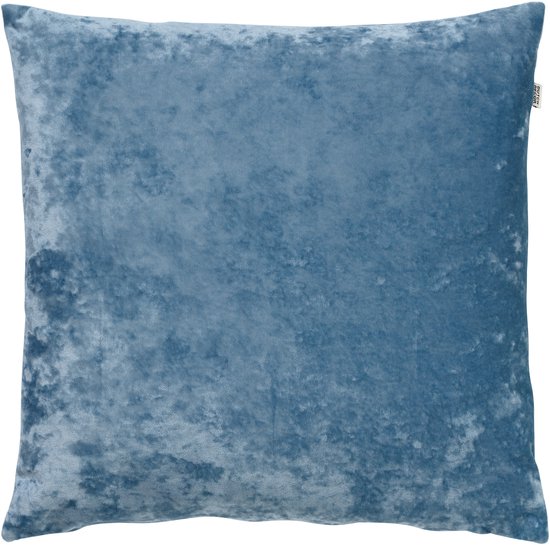 Dutch Decor - Housse de coussin en velours - SKY 45x45 cm - couleur: pantone Provincial Blue