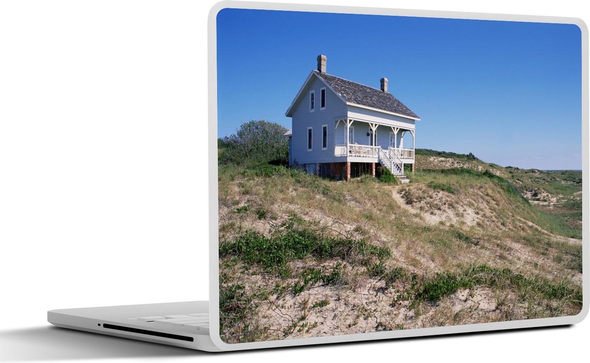 Afbeelding van product SleevesAndCases  Laptop sticker - 12.3 inch - Strand - Duin - Huis