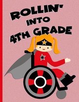 Rollin' into 4th Grade: Red Ginger Hair Girl in Wheelchair