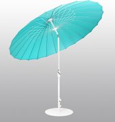 SORARA® Shanghai Parasol - Blauw - Ø 260 cm - Kantelbaar